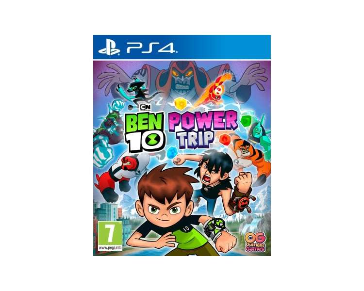 BEN 10: Power Trip Juego para Consola Sony PlayStation 4 , PS4