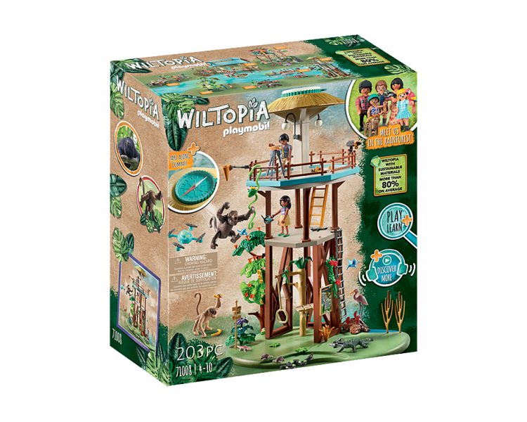 Playmobil - Wiltopia - Research Tower with Compass (71008)