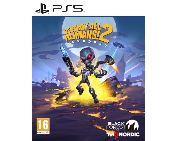 Destroy All Humans! 2, Reprobed Juego para Consola Sony PlayStation 5 PS5, PAL ESPAÑA