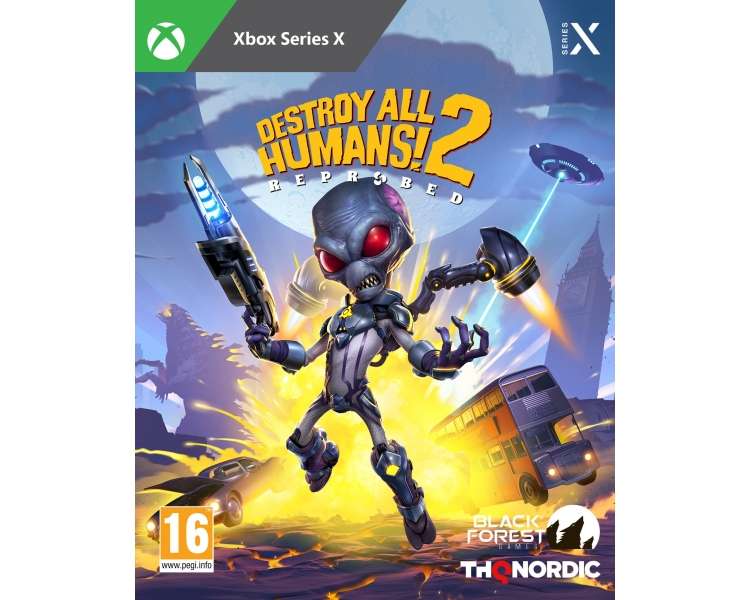 Destroy All Humans! 2, Reprobed Juego para Consola Microsoft XBOX Series X [ PAL ESPAÑA ]