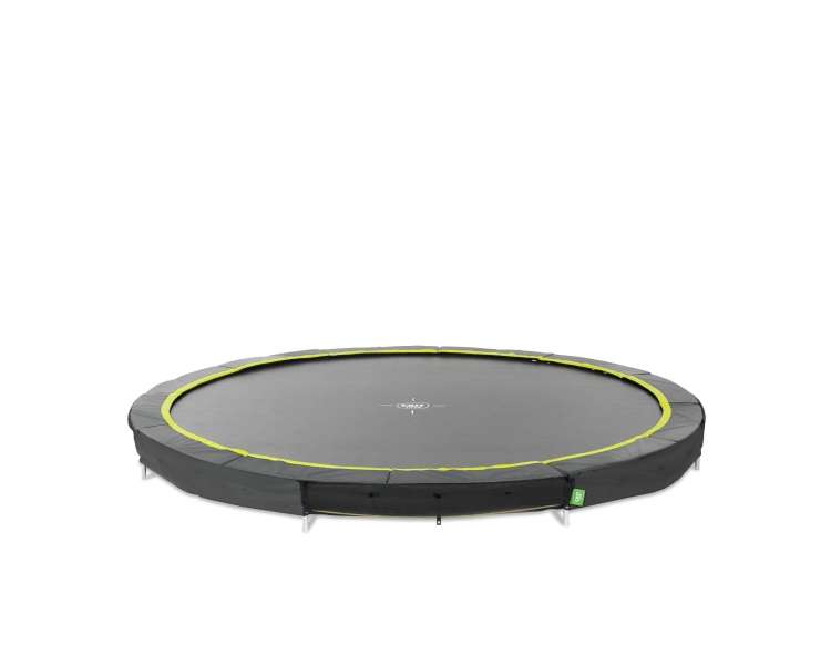 EXIT - Silhouette Ground Sports Trampoline ø427cm - Black (12.90.14.00)