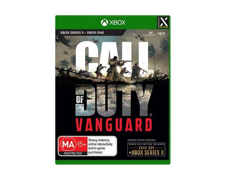 Call of Duty: Vanguard (AU) Juego para Consola Microsoft XBOX Series X