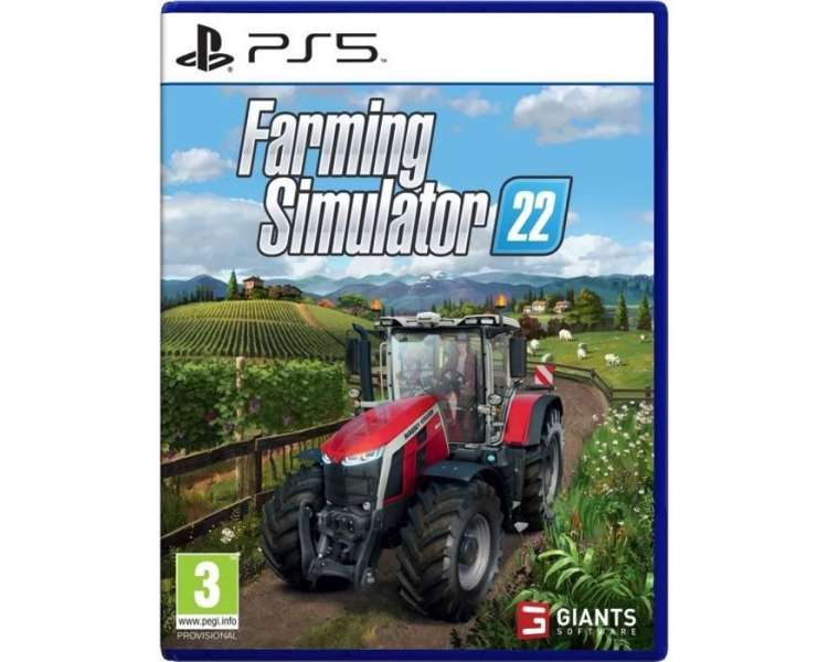 Farming Simulator 22 (NL/FR) Juego para Consola Sony PlayStation 5 PS5