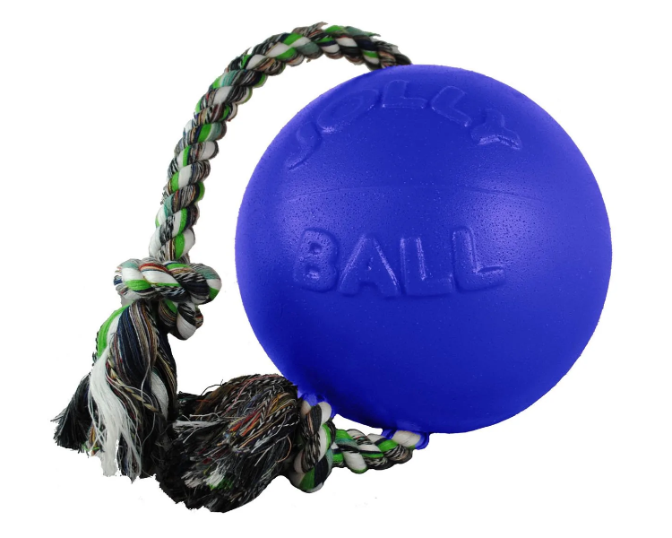 Jolly Pets - Ball Romp-n-Roll 10cm Blue - (JOLL049F)