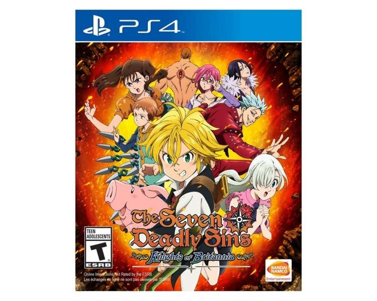 The Seven Deadly Sins: Knights of Britannia Juego para Consola Sony PlayStation 4 , PS4