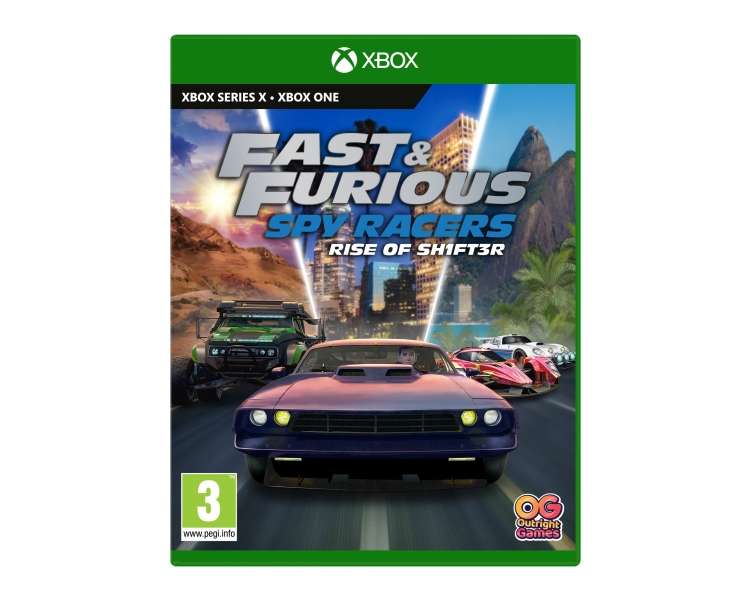 Fast & Furious: Spy Racers Rise of SH1FT3R (XBOX/XSERIESX) Juego para Consola Microsoft XBOX One