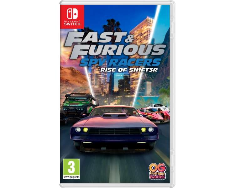 Fast & Furious: Spy Racers Rise of SH1FT3R Juego para Consola Nintendo Switch