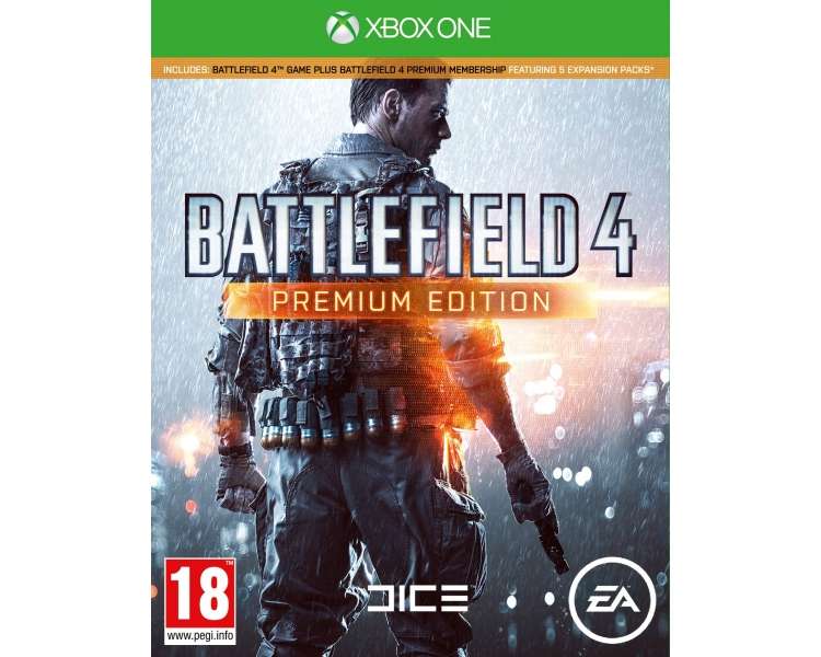 Battlefield 4, Premium Edition Juego para Consola Microsoft XBOX One