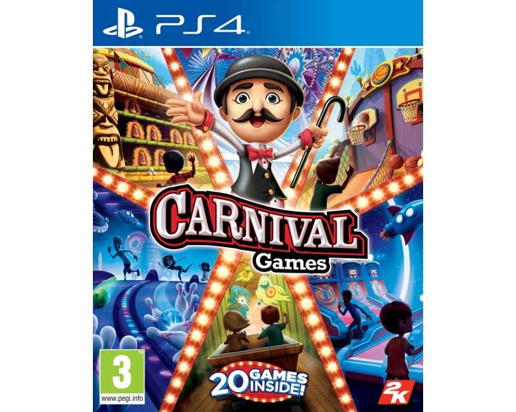 Carnival Games Juego para Consola Sony PlayStation 4 , PS4