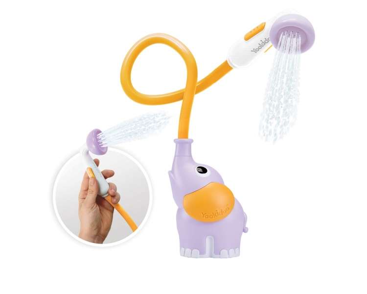 Yookidoo - Baby Shower de Elefante, color morado (YO40160)