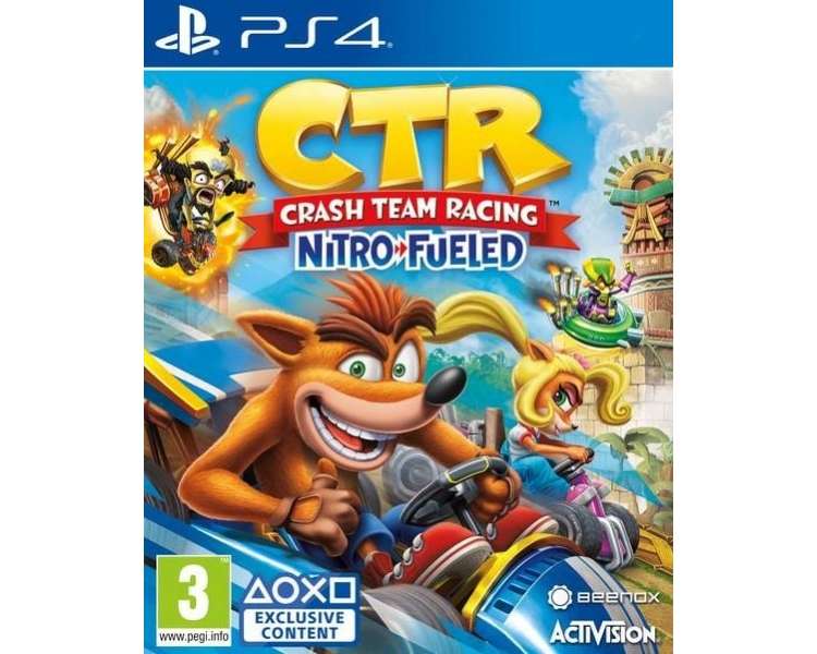 Crash Team Racing Nitro-Fueled Juego para Consola Sony PlayStation 4 , PS4