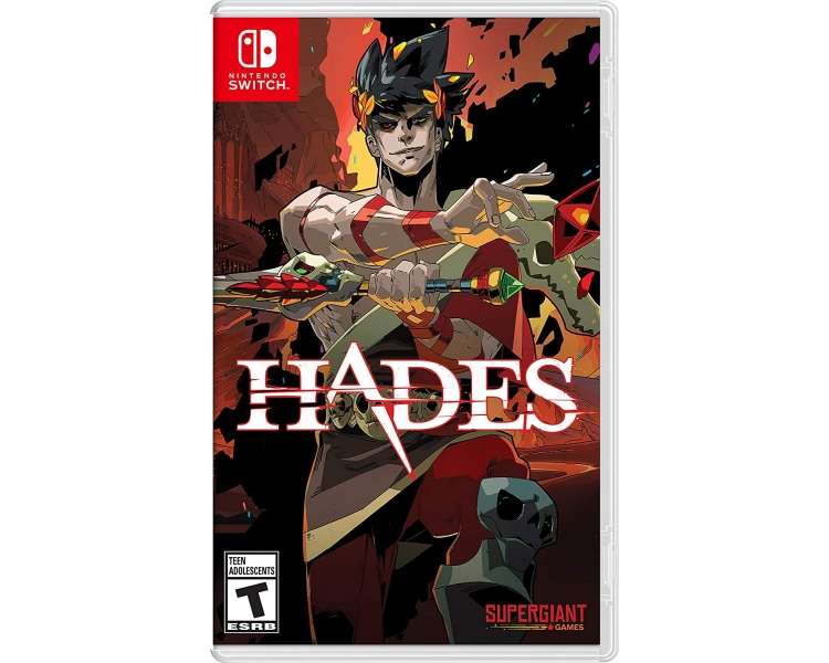 Hades (Import) Juego para Consola Nintendo Switch, PAL ESPAÑA