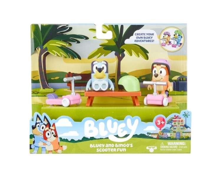 Bluey - Bluey Scooter time playset - (90164)