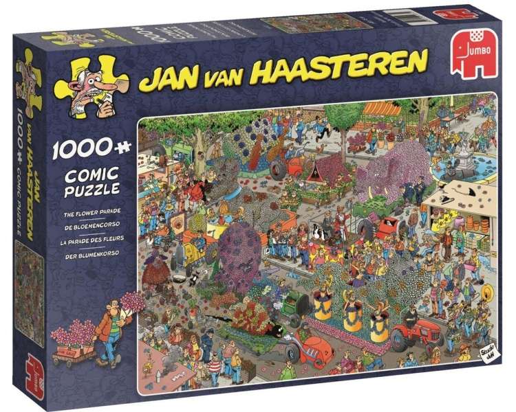 Jan van Haasteren - Flower Parade (1000 pieces) (JUM9071)