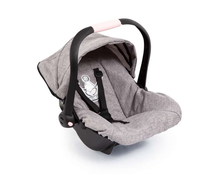 Bayer - Deluxe Car Seat with Cannopy - Grey (67910AA)