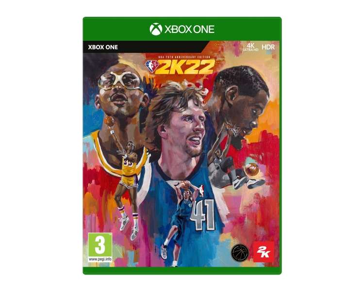 NBA 2K22 Anniversary Edition Juego para Consola Microsoft XBOX One