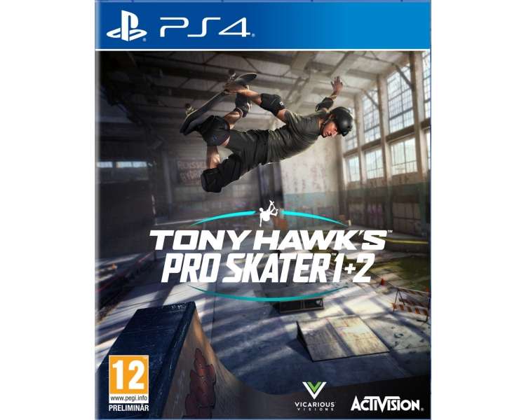 Tony Hawk's Pro Skater 1+2 Juego para Consola Sony PlayStation 4 , PS4