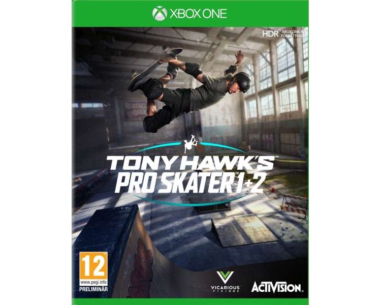 Tony Hawk's Pro Skater 1+2 Juego para Consola Microsoft XBOX One