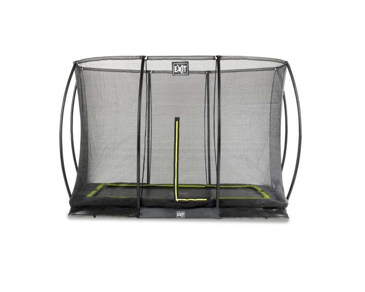 EXIT - Silhouette In Ground Trampoline  214 x 305  cm w/Safety Net - Black (12.95.70.00)