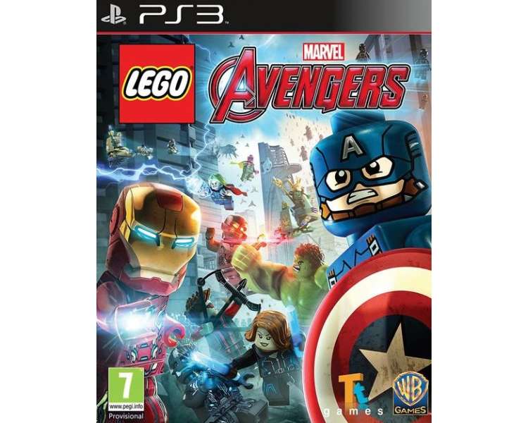 LEGO: Marvel Avengers Juego para Consola Sony PlayStation 3 PS3