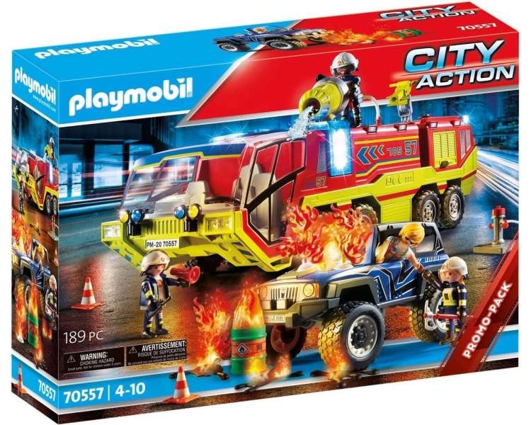 Playmobil - Fire Engine with Truck (70557)