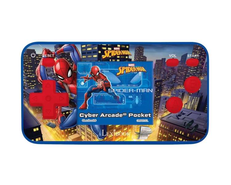 Lexibook - Spider-Man - Handheld console Cyber Arcade® Pocket 1.8''  (JL1895SP)