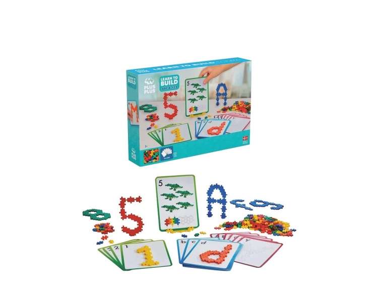 Plus Plus Learn To Build ABC & 123  - (3909)