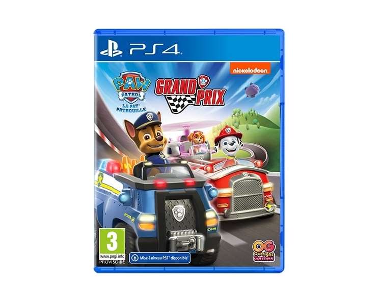 PAW Patrol: Grand Prix Juego para Consola Sony PlayStation 4 , PS4