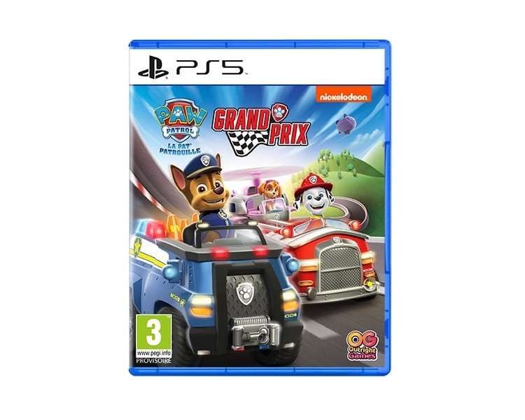 PAW Patrol: Grand Prix Juego para Consola Sony PlayStation 5 PS5