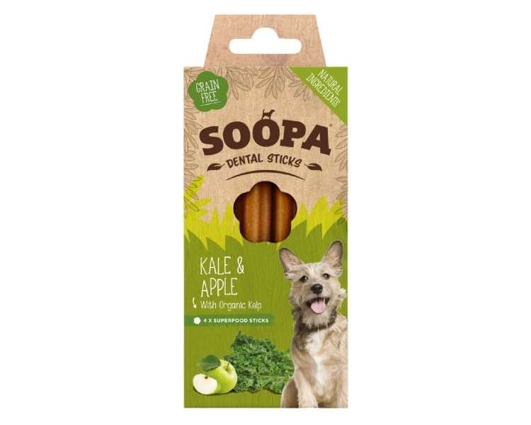 SOOPA - Dental Sticks Kale & Apple 100g - (SO920043)