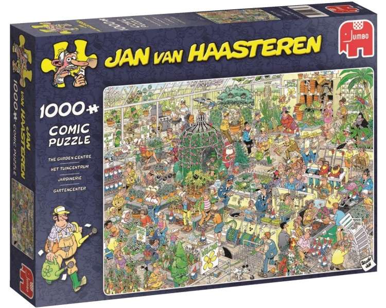 Rompecabezas Jan van Haasteren - Centro de jardinería (1000 piezas) (JUM9066)