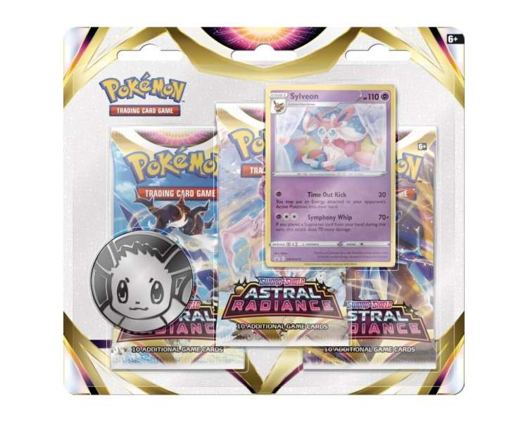 Pokemon - Blister 3-Pack Sword & Shield 10 - Sylveon (POK85028)