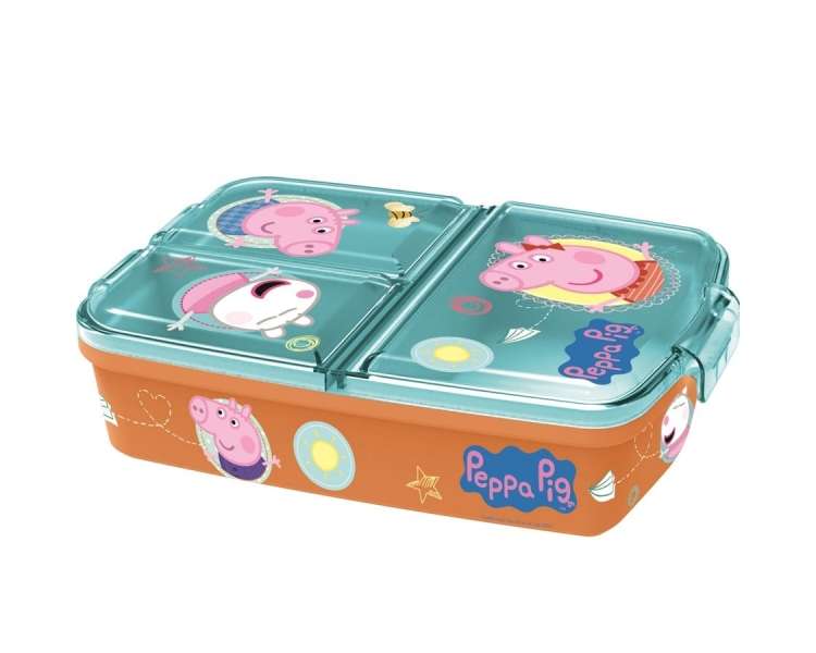 Euromic - Peppa Pig  multi compartment sandwich box (088808735-13920)