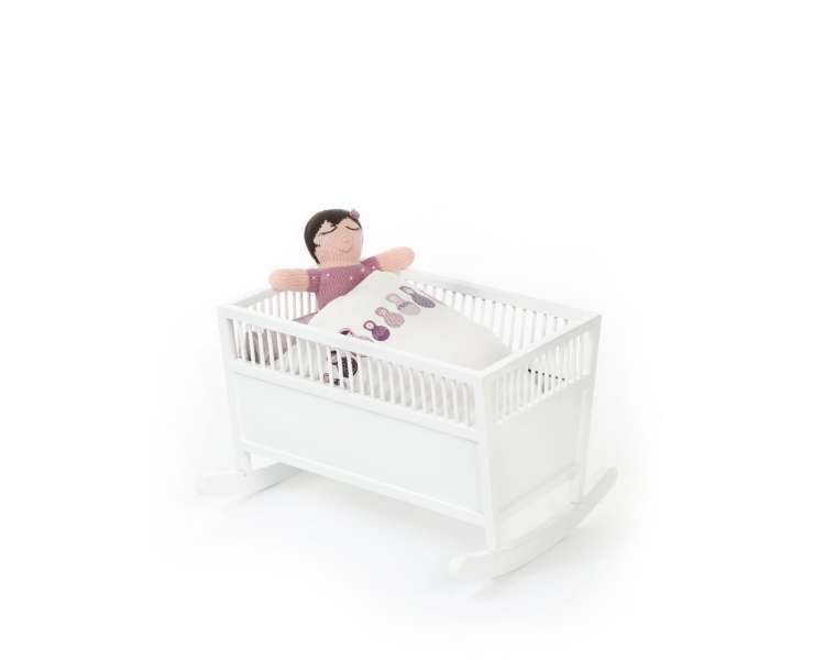 Smallstuff - Cradle, Rosaline - White (51002-02)