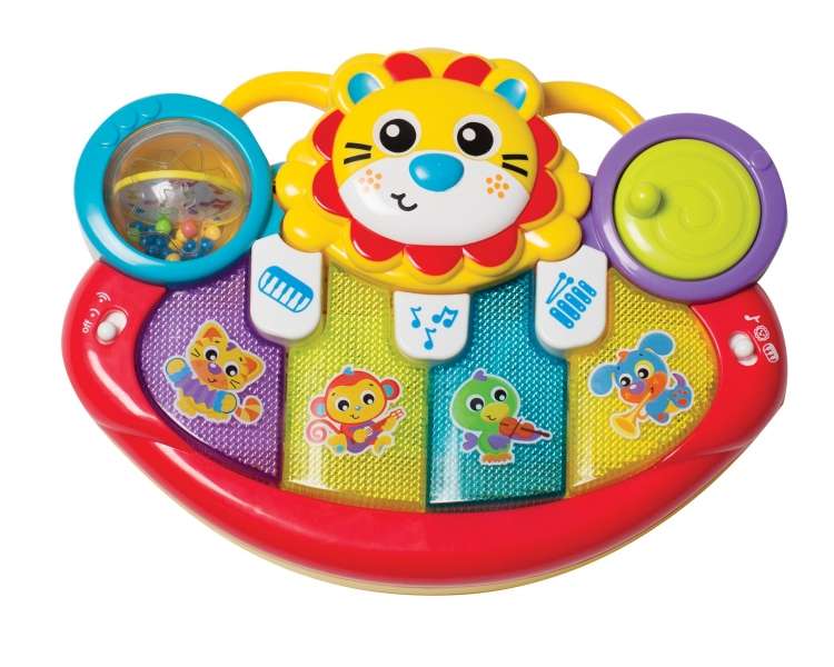 Playgro - Jerry's Class - Lion Activity Kick Toy Piano (1-6385508)