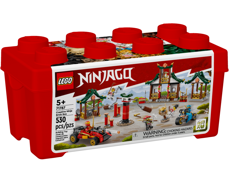 LEGO Ninjago, Caja de Ladrillos Creativos de Ninjas (71787)