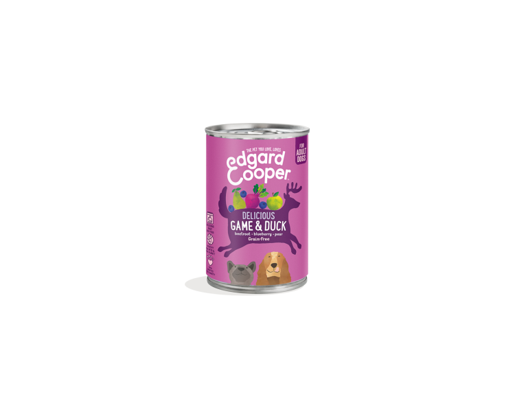 Edgard Cooper - Game & Duck Adult Wet food 400gr - (542503948533)