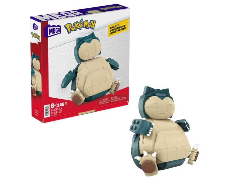 MEGA, Set de construcción de Pokémon Snorlax (HLB70)