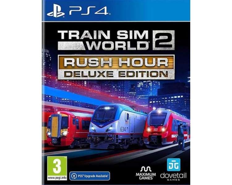 Train Sim World 2: Rush Hour Deluxe Edition Juego para Consola Sony PlayStation 4 , PS4, PAL ESPAÑA