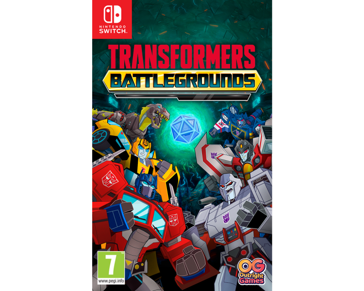 Transformers: Battlegrounds (Code in Box) Juego para Consola Nintendo Switch