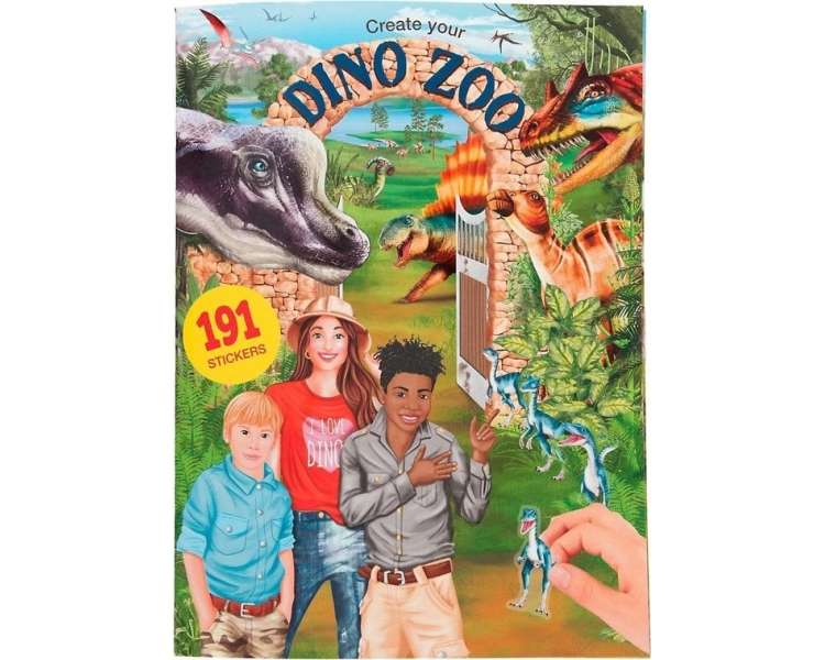 Dino World, Libro De Actividades Del Zoológico (411400)