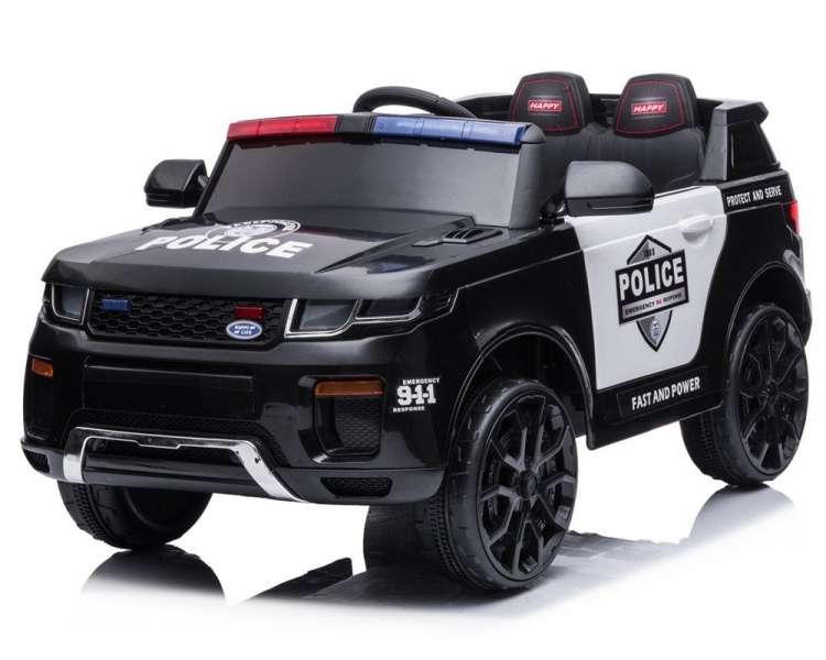 Azeno - Electric Car - Police SUV - Black (6950730)