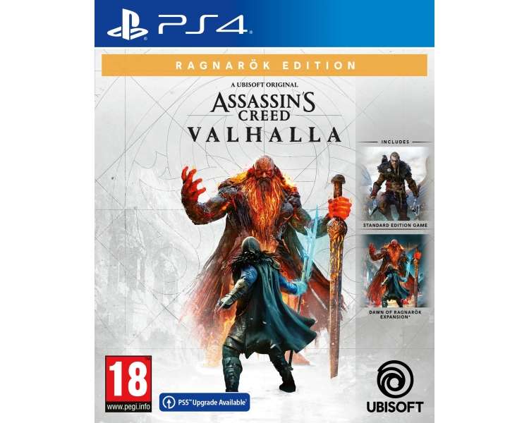 Assassin’s Creed Valhalla: Ragnarök Double Pack Juego para Consola Sony PlayStation 4 , PS4