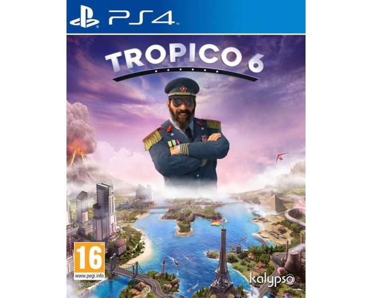 Tropico 6 (FR, NL Multi in game) Juego para Consola Sony PlayStation 4 , PS4