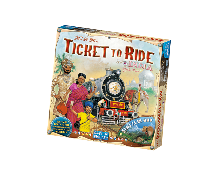 Ticket to Ride - India (DOW720114)