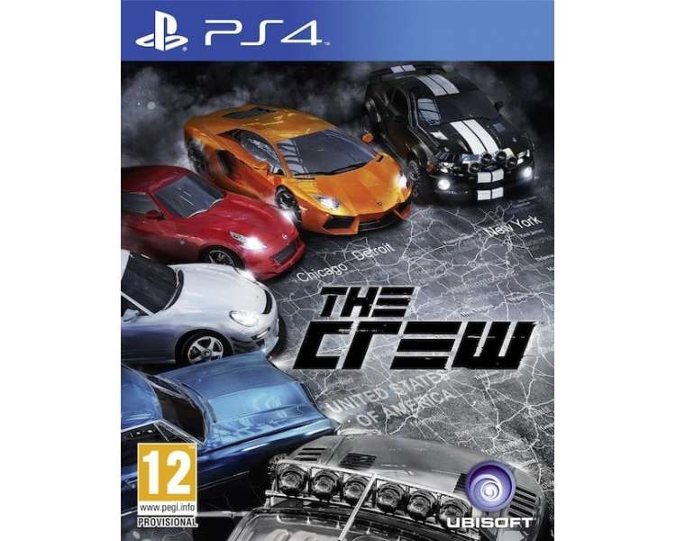 The Crew Juego para Consola Sony PlayStation 4 , PS4