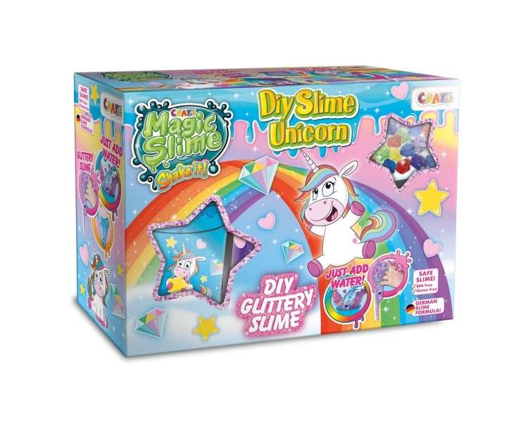 Locura, Slime Mágico Para Hacer Tú Mismo, Unicornio Brillante (68926)