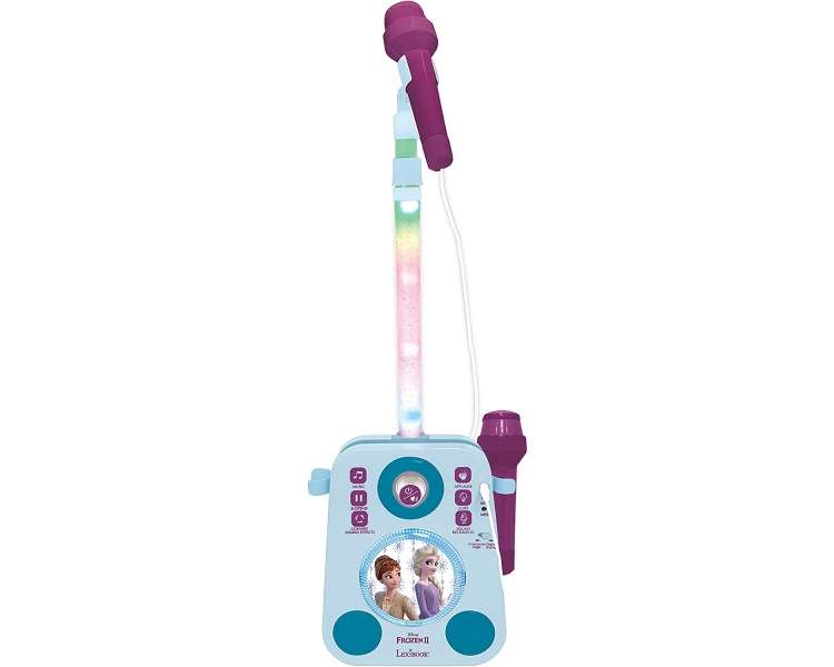 Lexibook - Disney Frozen - Karaoke w. Two Microphones (K140FZ)