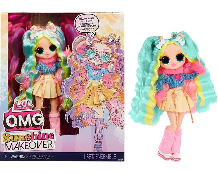 L.O.L. - OMG Sunshine Makeover Fashion Doll - Bubblegum