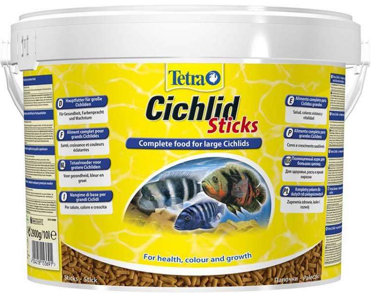 Tetra - Cichlid Sticks 10L